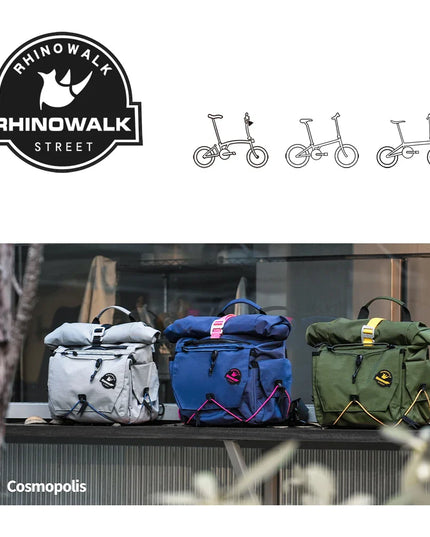 Fahrrad-Rucksack Pendler wasserdicht Nylon