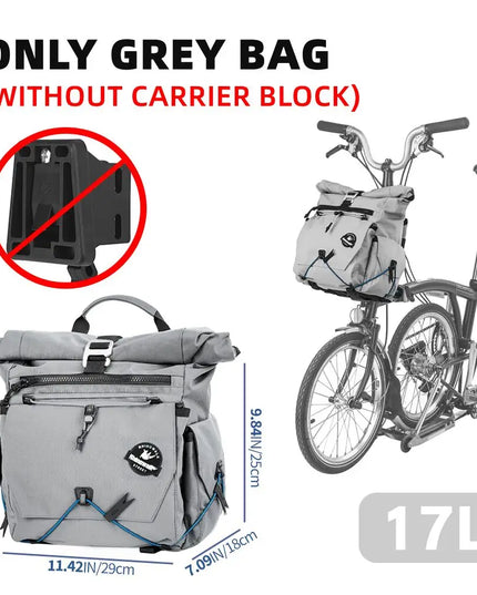 Fahrrad-Rucksack Pendler wasserdicht Nylon