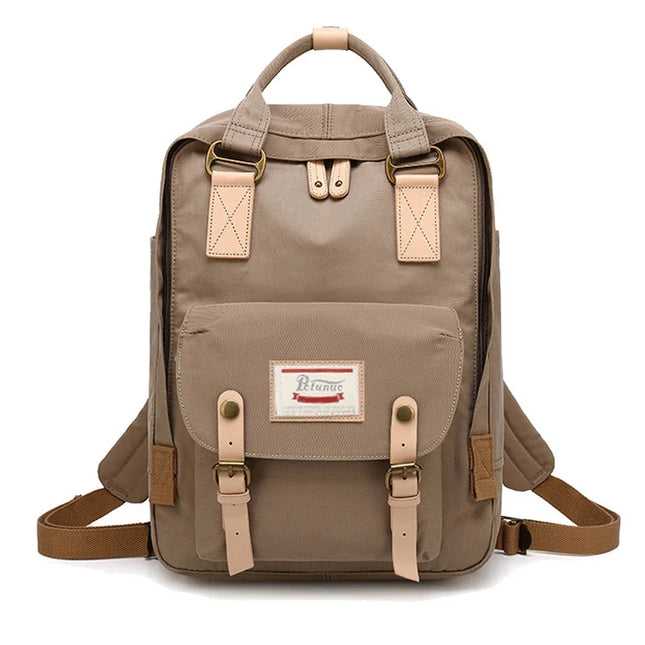 Vintage Rucksack zweifarbig 14 Zoll Canvas