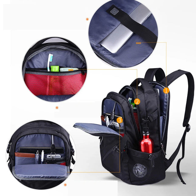 Swiss Rucksack farbig 15 und 17 Zoll