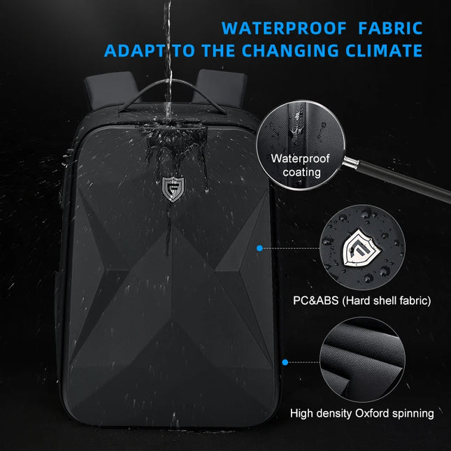 Laptop Rucksack für Herren – FENRUIEN 17.3 Zoll, wasserdicht