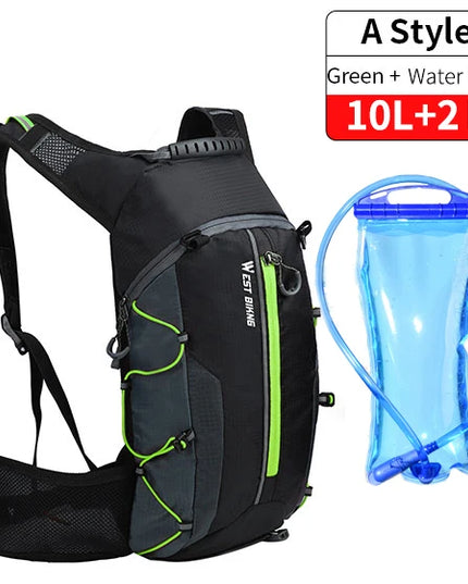 Fahrrad-Rucksack 10L mit Trinkblase