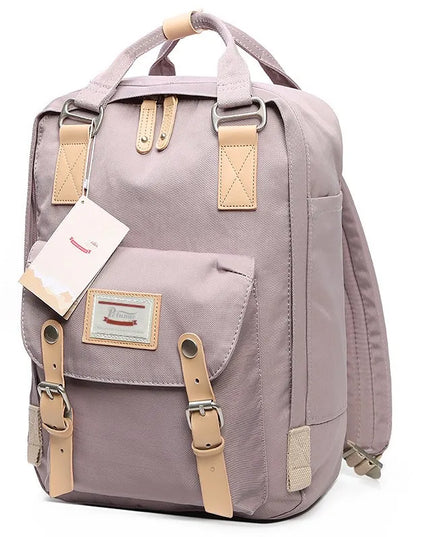 Vintage Rucksack zweifarbig 14 Zoll Canvas