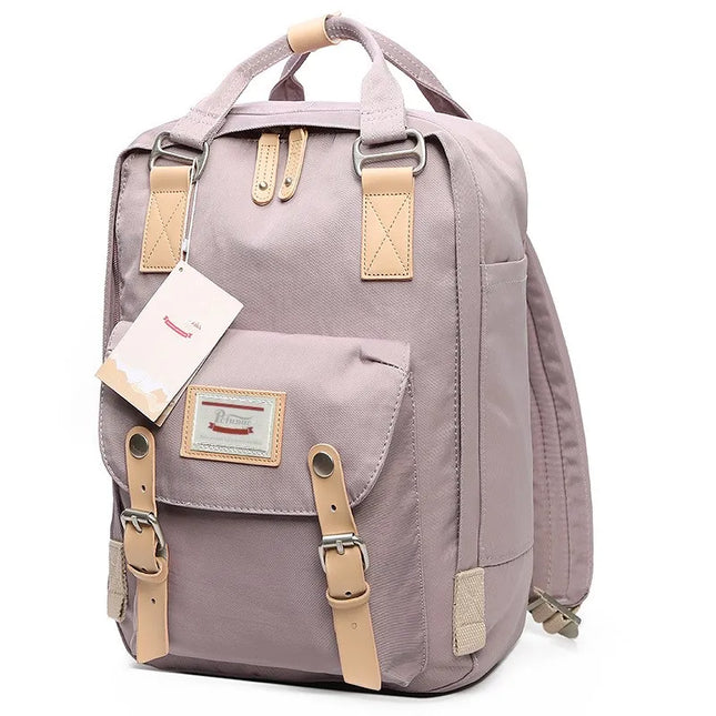 Vintage Rucksack zweifarbig 14 Zoll Canvas