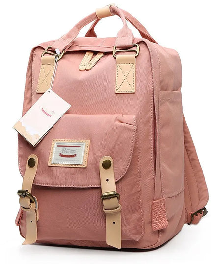 Vintage Rucksack zweifarbig 14 Zoll Canvas