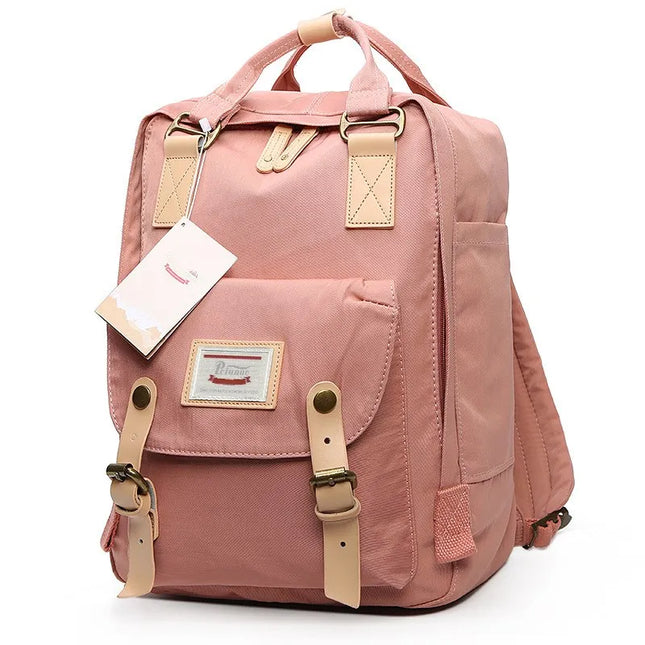 Vintage Rucksack zweifarbig 14 Zoll Canvas