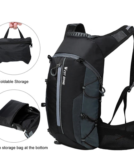 Fahrrad-Rucksack 10L mit Trinkblase