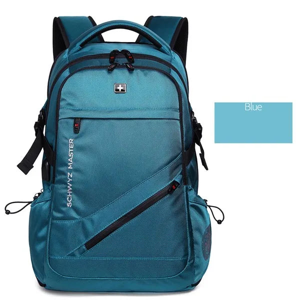 Swiss Rucksack farbig 15 und 17 Zoll