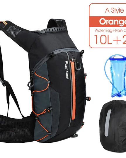 Fahrrad-Rucksack 10L mit Trinkblase