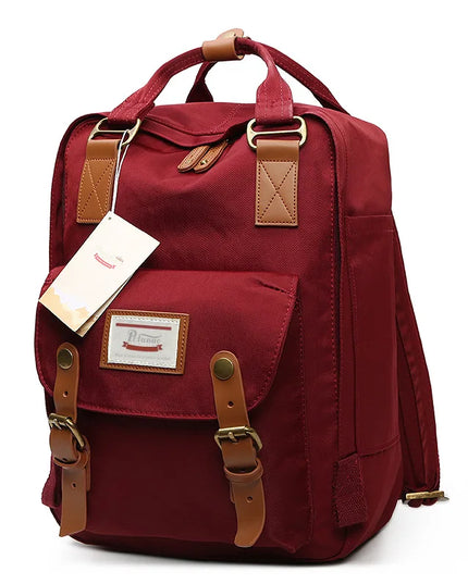 Vintage Rucksack zweifarbig 14 Zoll Canvas