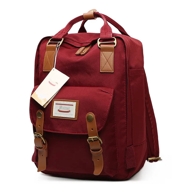 Vintage Rucksack zweifarbig 14 Zoll Canvas