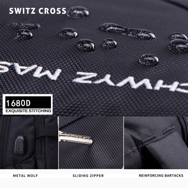 Swiss Rucksack farbig 15 und 17 Zoll