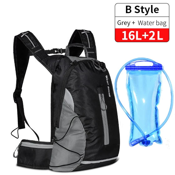 Fahrrad-Rucksack 10L mit Trinkblase