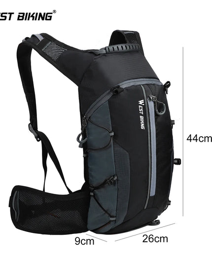 Fahrrad-Rucksack 10L mit Trinkblase