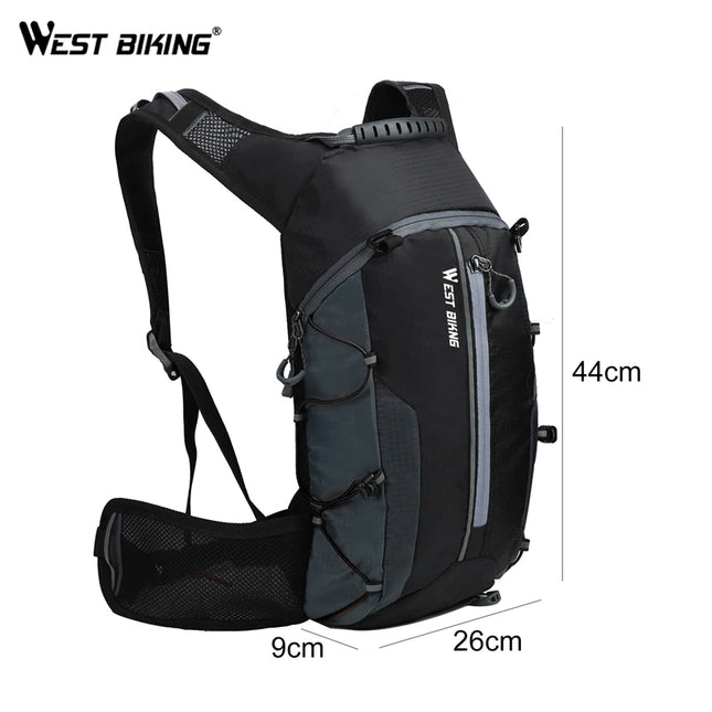 Fahrrad-Rucksack 10L mit Trinkblase