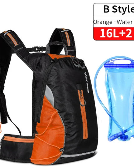 Fahrrad-Rucksack 10L mit Trinkblase