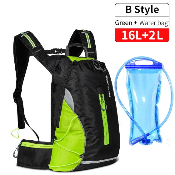 Fahrrad-Rucksack 10L mit Trinkblase