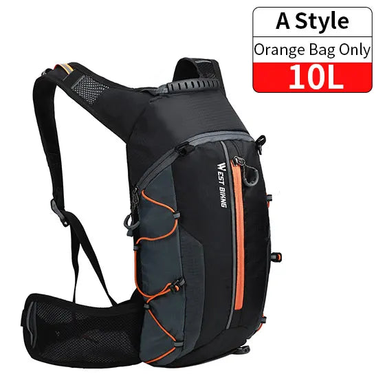 Fahrrad-Rucksack 10L mit Trinkblase