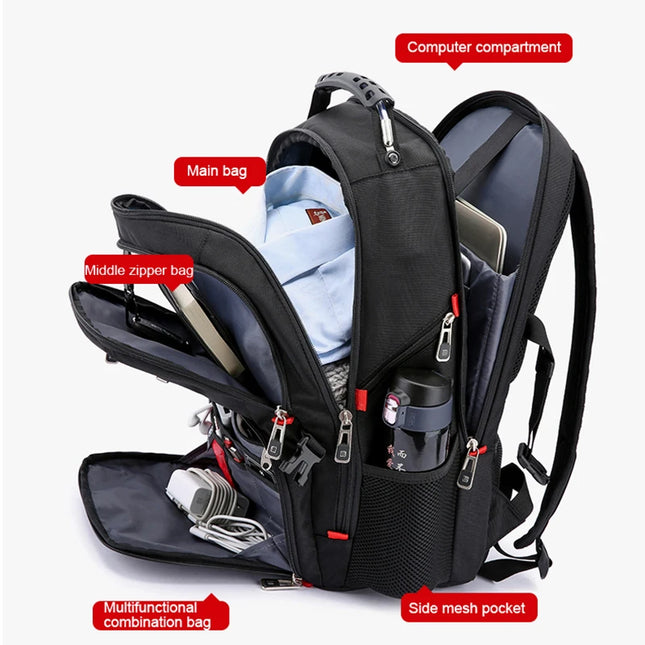 Wasserdichter Rucksack Herren 17 Zoll