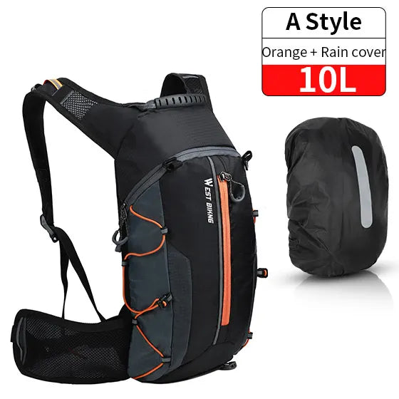 Fahrrad-Rucksack 10L mit Trinkblase