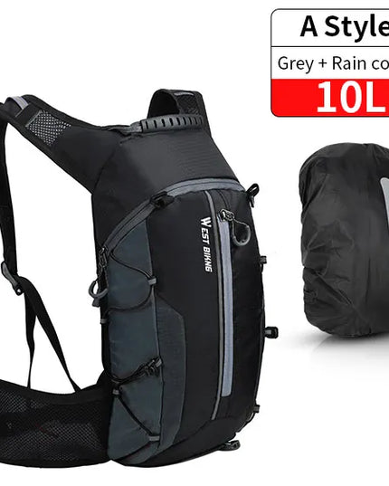 Fahrrad-Rucksack 10L mit Trinkblase