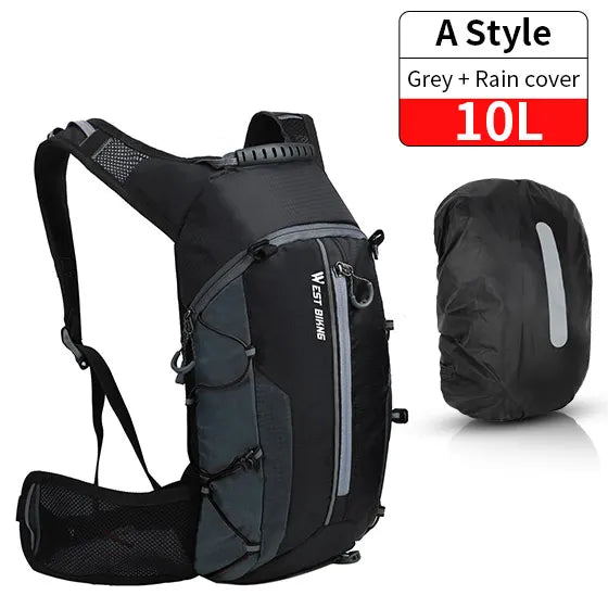Fahrrad-Rucksack 10L mit Trinkblase