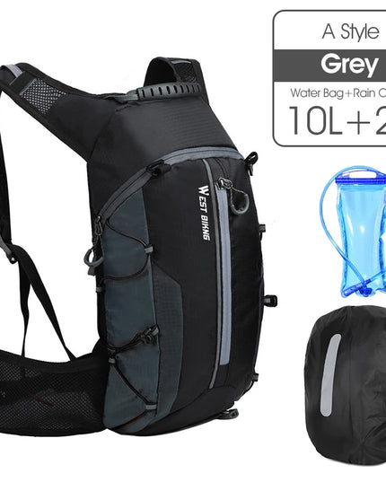 Fahrrad-Rucksack 10L mit Trinkblase
