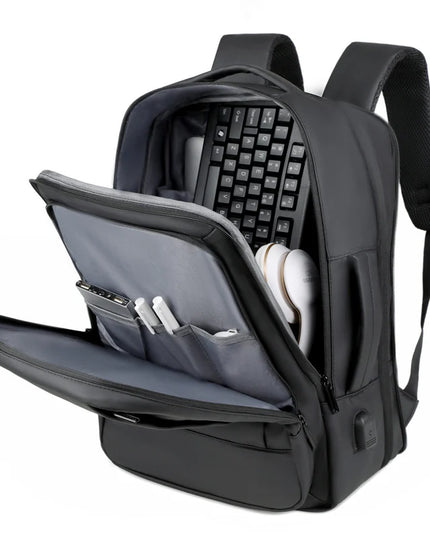 Ultra-Clean Business-Rucksack grau PU 15"