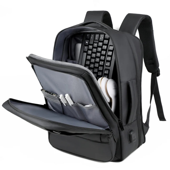 Ultra-Clean Business-Rucksack grau PU 15"