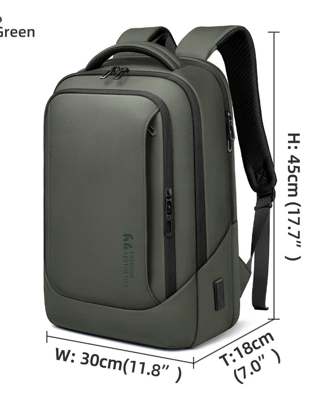 Moderner Herren Business-Rucksack 15 USB