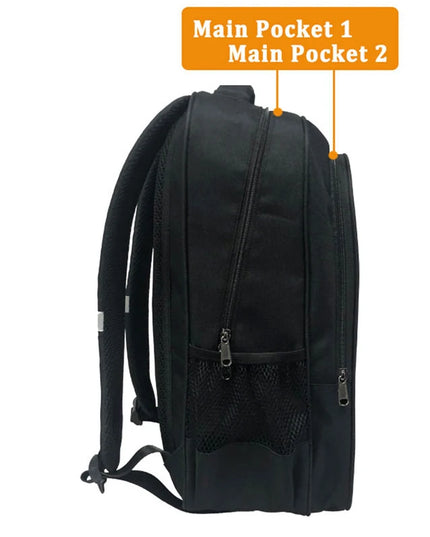 Laptop Rucksack für Damen & Herren – 14/16 Zoll, Pink/Schwarz/Blau