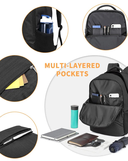 KONO Business-Rucksack DE-Lager meliert