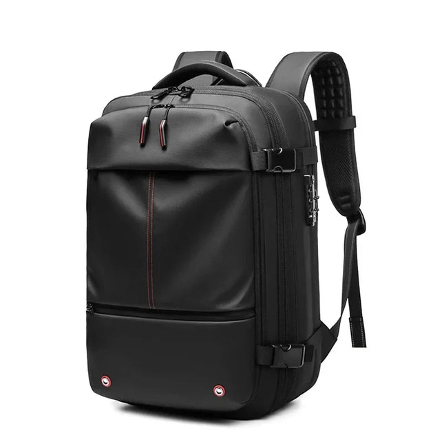 Swiss Sport-Rucksack schwarz rot 17 Zoll