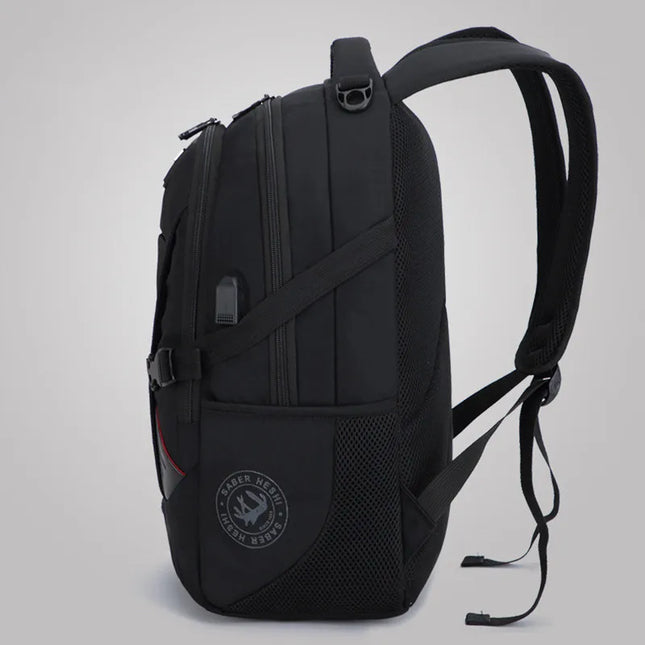 Erweiterbarer Reise-Rucksack Vakuum olivgruen