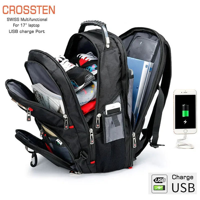 Multifunktionaler Rucksack 17 Zoll USB
