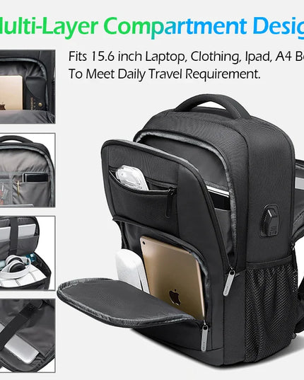 Laptop Rucksack Herren BANGE Leicht & Wasserdicht 15.6 Zoll