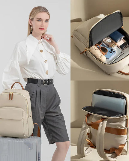 Kleiner eleganter Damen-Rucksack 15 Zoll