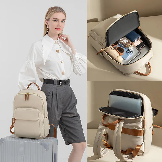 Kleiner eleganter Damen-Rucksack 15 Zoll