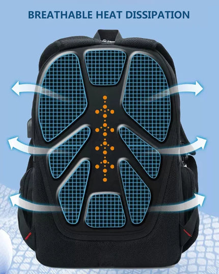 Rucksack 17 Zoll mit Zahlenschloss