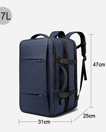 Erweiterbarer Rucksack 17.3 Zoll 45L