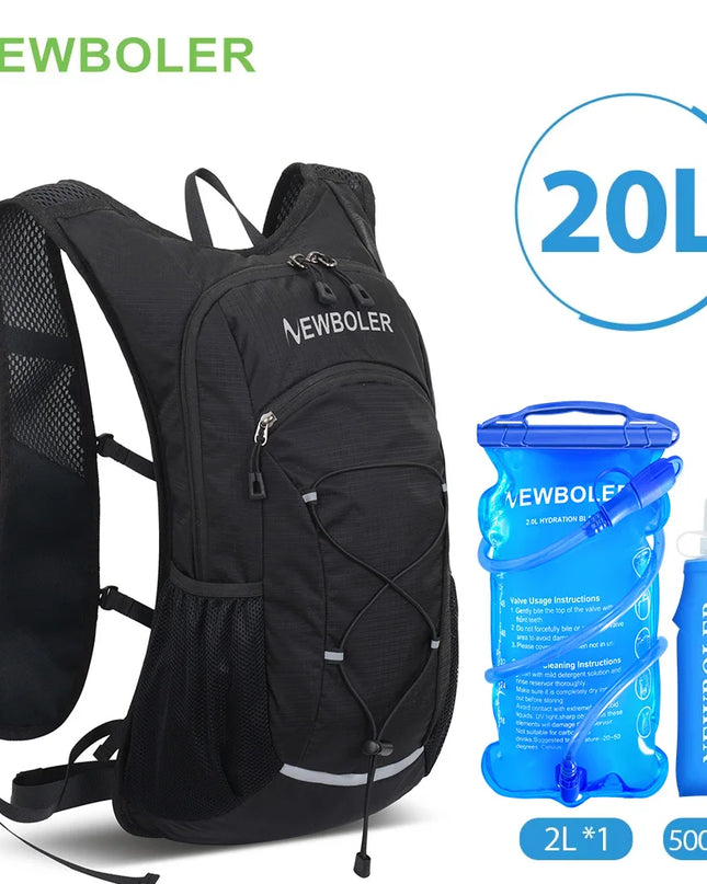 Leichter Fahrrad-Rucksack 20L Trinkblase