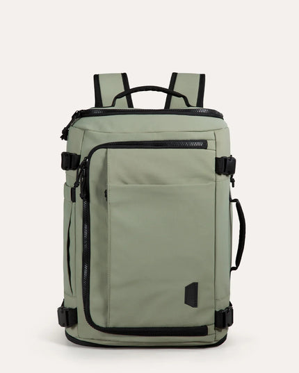 Reise-Rucksack beige 15.6 Zoll Schuhfach