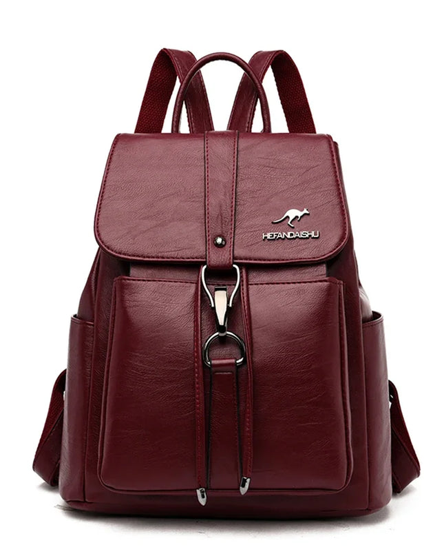 Eleganter Damen-Rucksack Muster mit Quaste