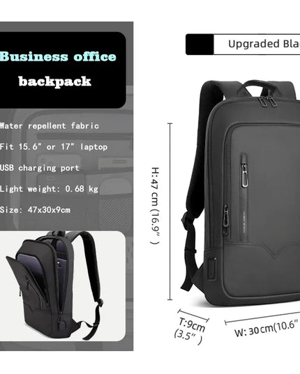 Slim Business Rucksack 15.6 Zoll USB