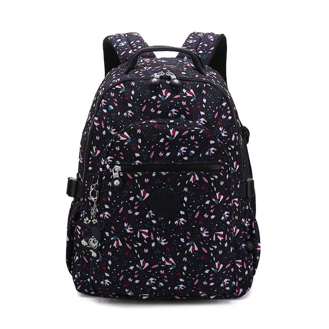 Bunter Schulrucksack mit Buchstaben 16 Zoll