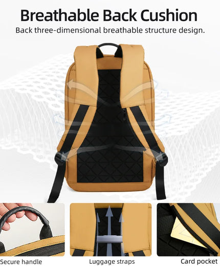 Farbiger Rucksack 15 Zoll in Gelb und mehr