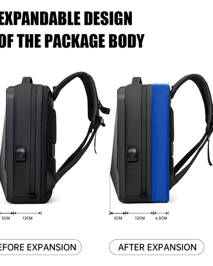 Rolltop Rucksack 15.6 Zoll wasserdicht
