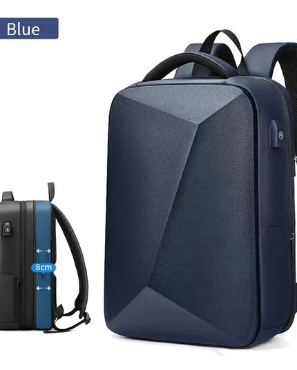 Laptop Rucksack Herren – 15,6 Zoll erweiterbar & wasserdicht