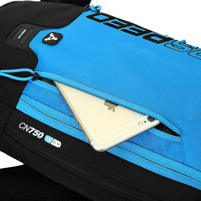 Outdoor-Rucksack neongruen Trinkblase