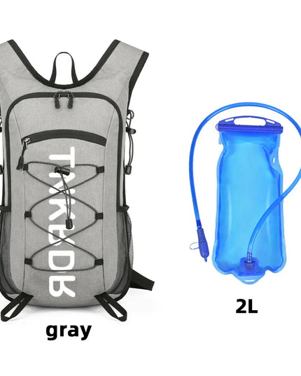 Fahrrad Tactical-Rucksack Trinkblase schwarz